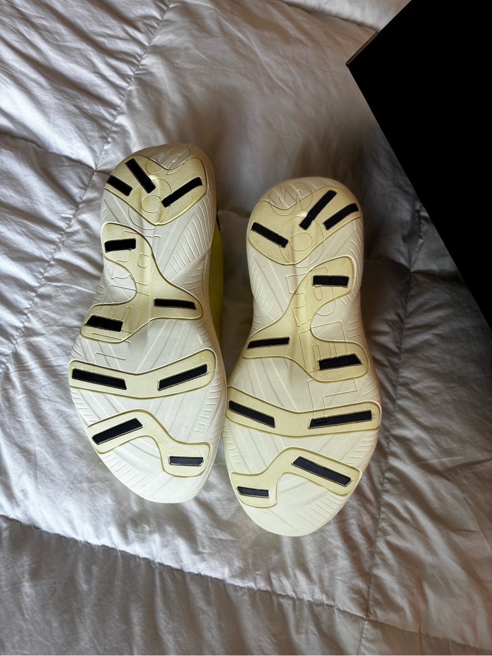 Sorel Neon Lime and Black Mesh Sneaker - Picture 4 of 6